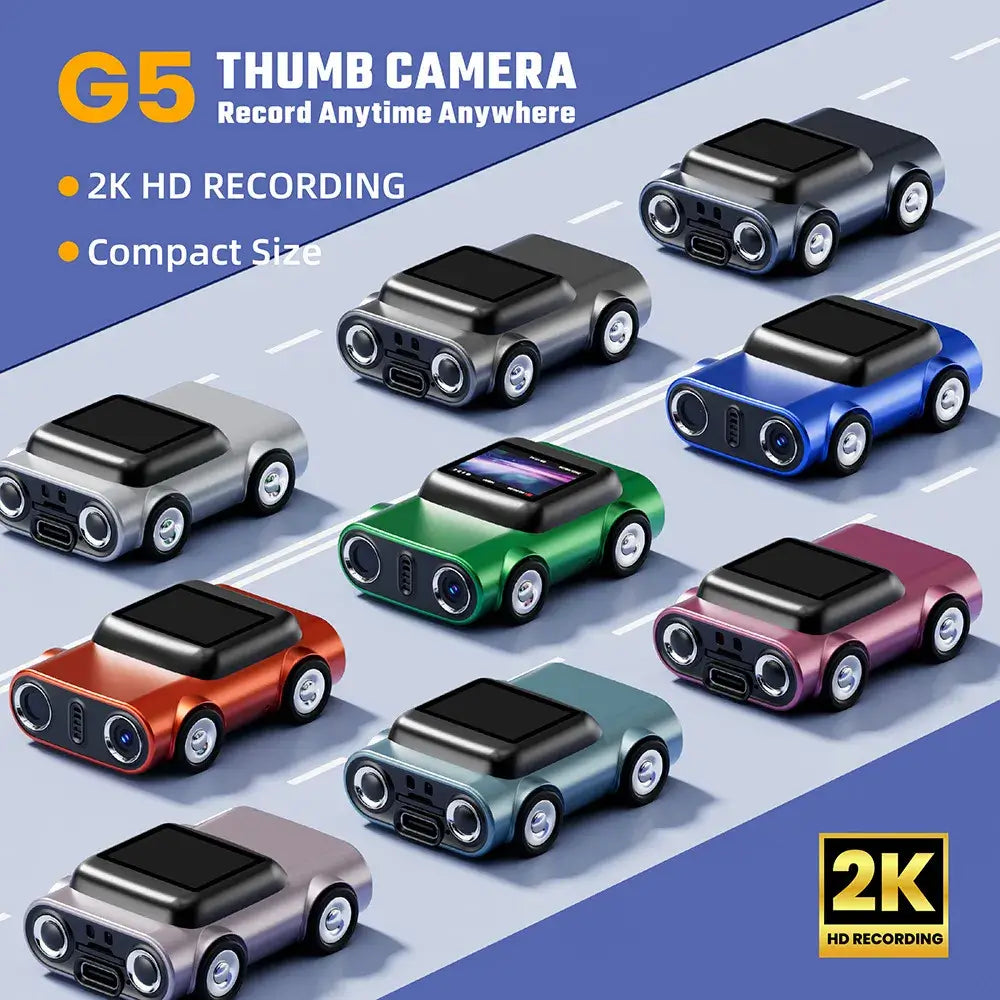 ThumCam Car Thumb Camera | 2K HD Recording