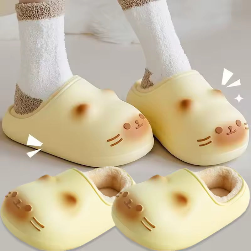 TracePaws Paw Print Slippers