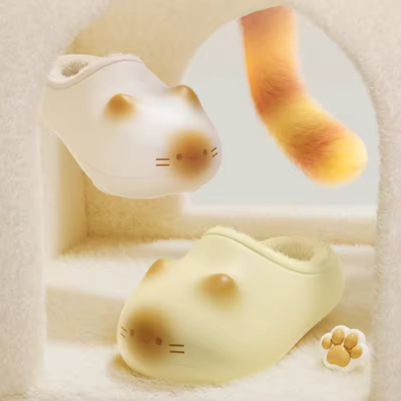 TracePaws Paw Print Slippers