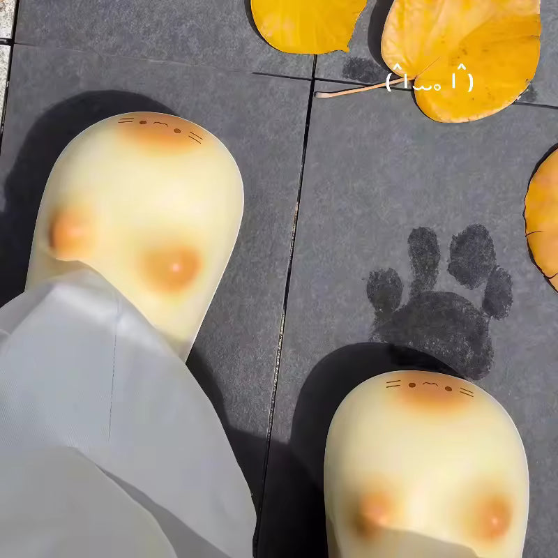 TracePaws Paw Print Slippers