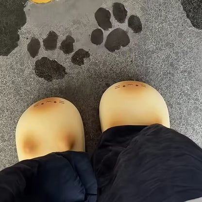 TracePaws Paw Print Slippers