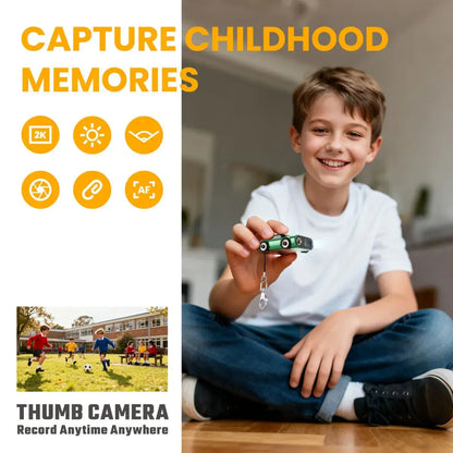 ThumCam Car Thumb Camera | 2K HD Recording