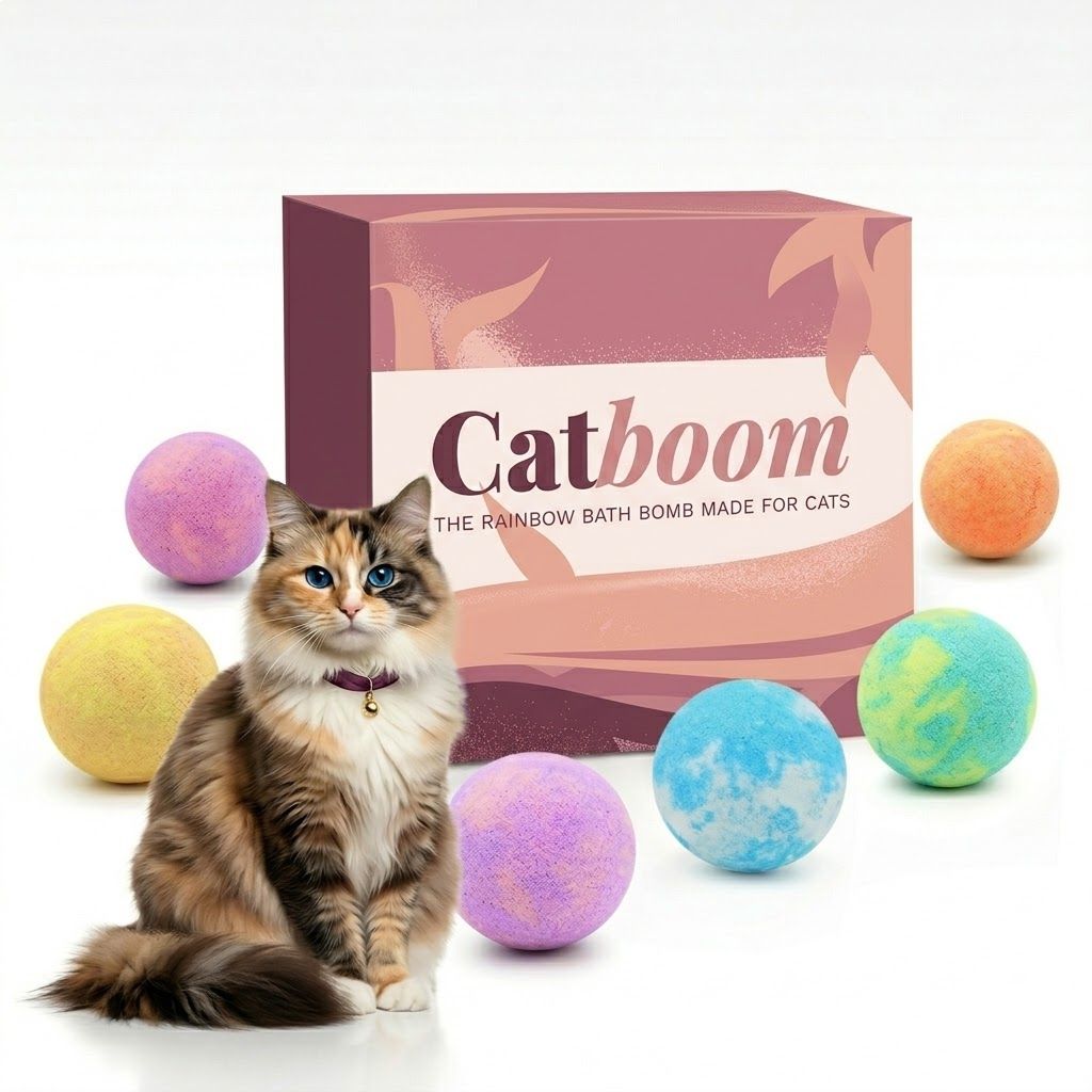 Catboom Cat Spa Bath Bombs