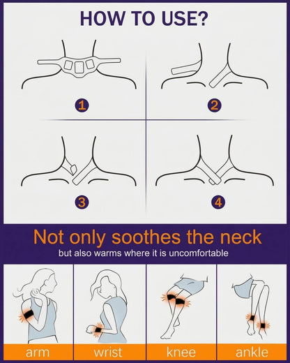 WarmNeck - Disposable Steam Neck Wrap