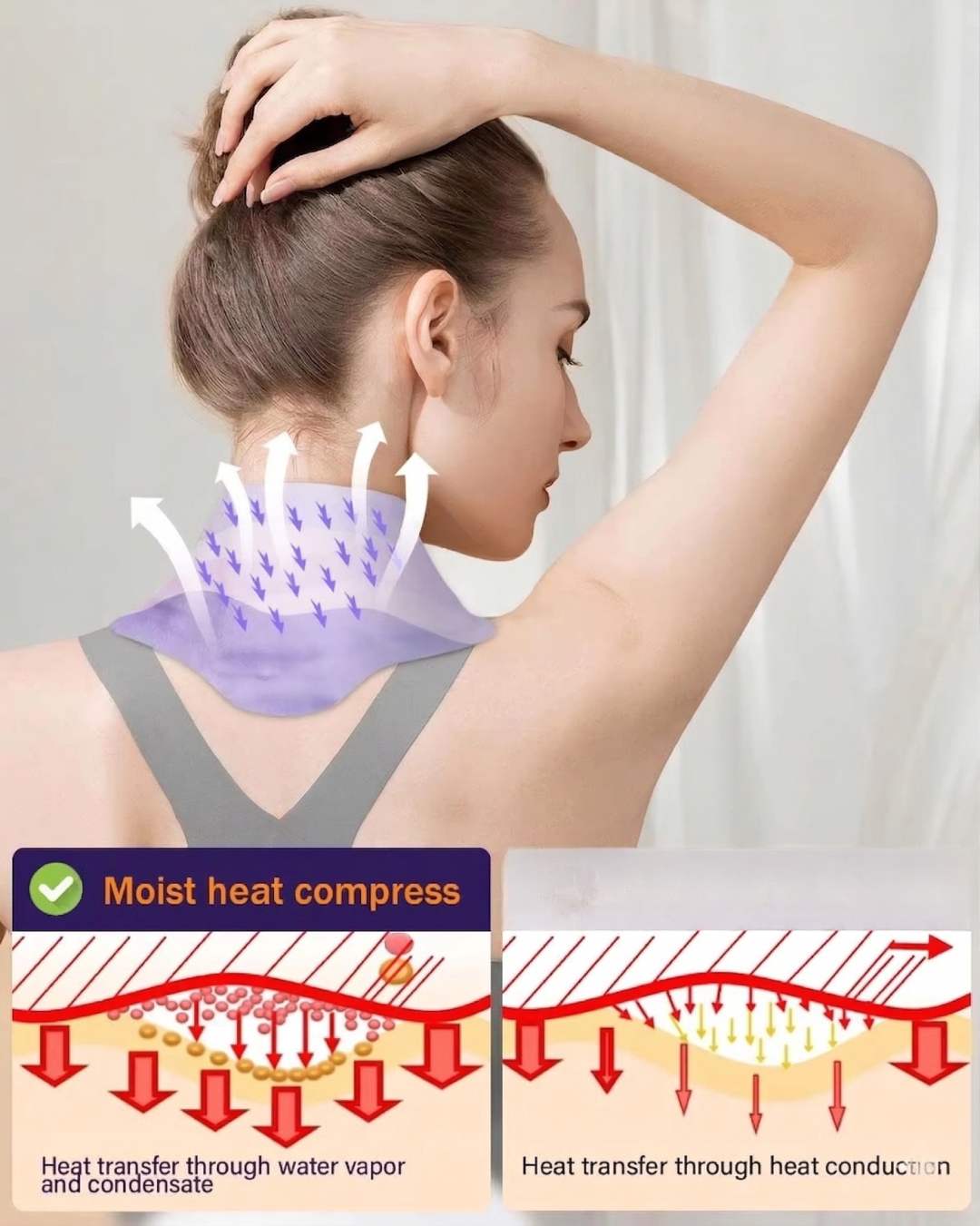 WarmNeck - Disposable Steam Neck Wrap