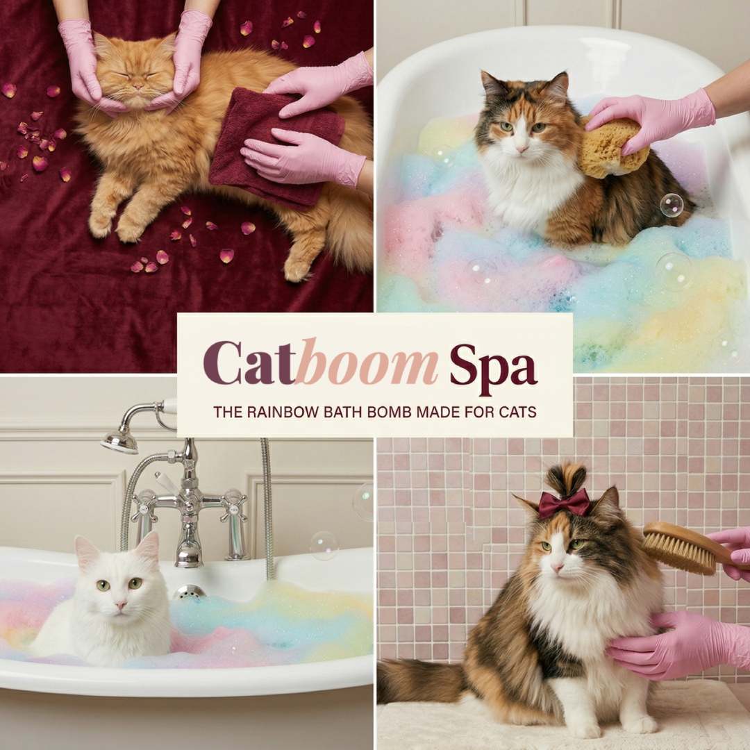 Catboom Cat Spa Bath Bombs